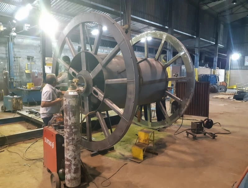 caldeiraria e montagem industrial
