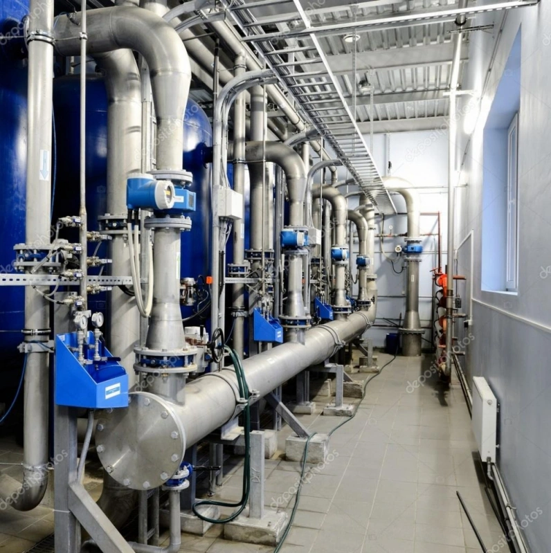 caldeiraria tubulação industrial