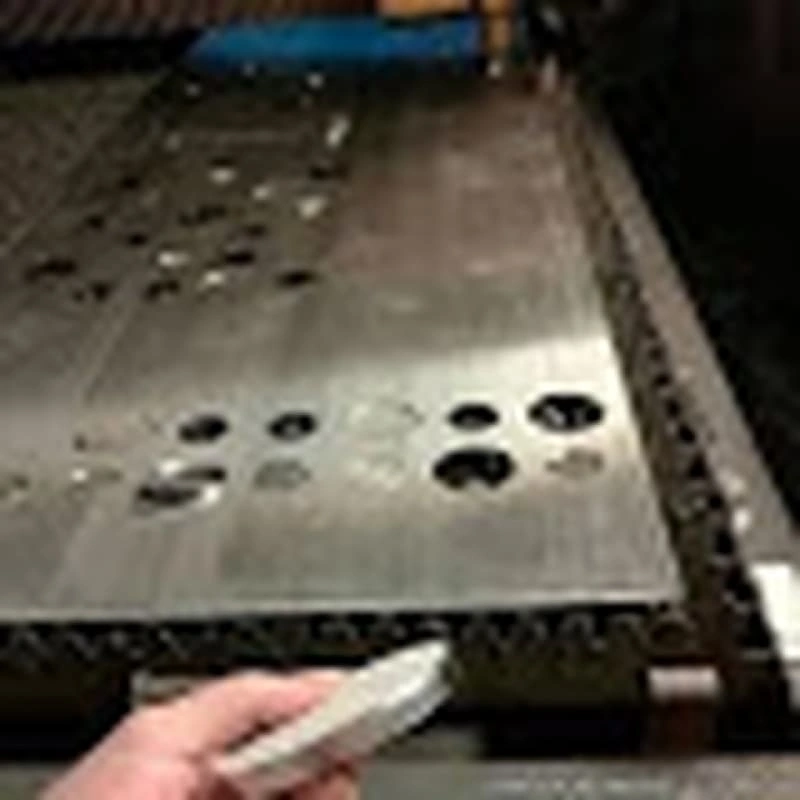corte a laser aço inox