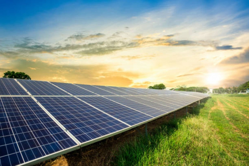 estrutura metálica painel solar